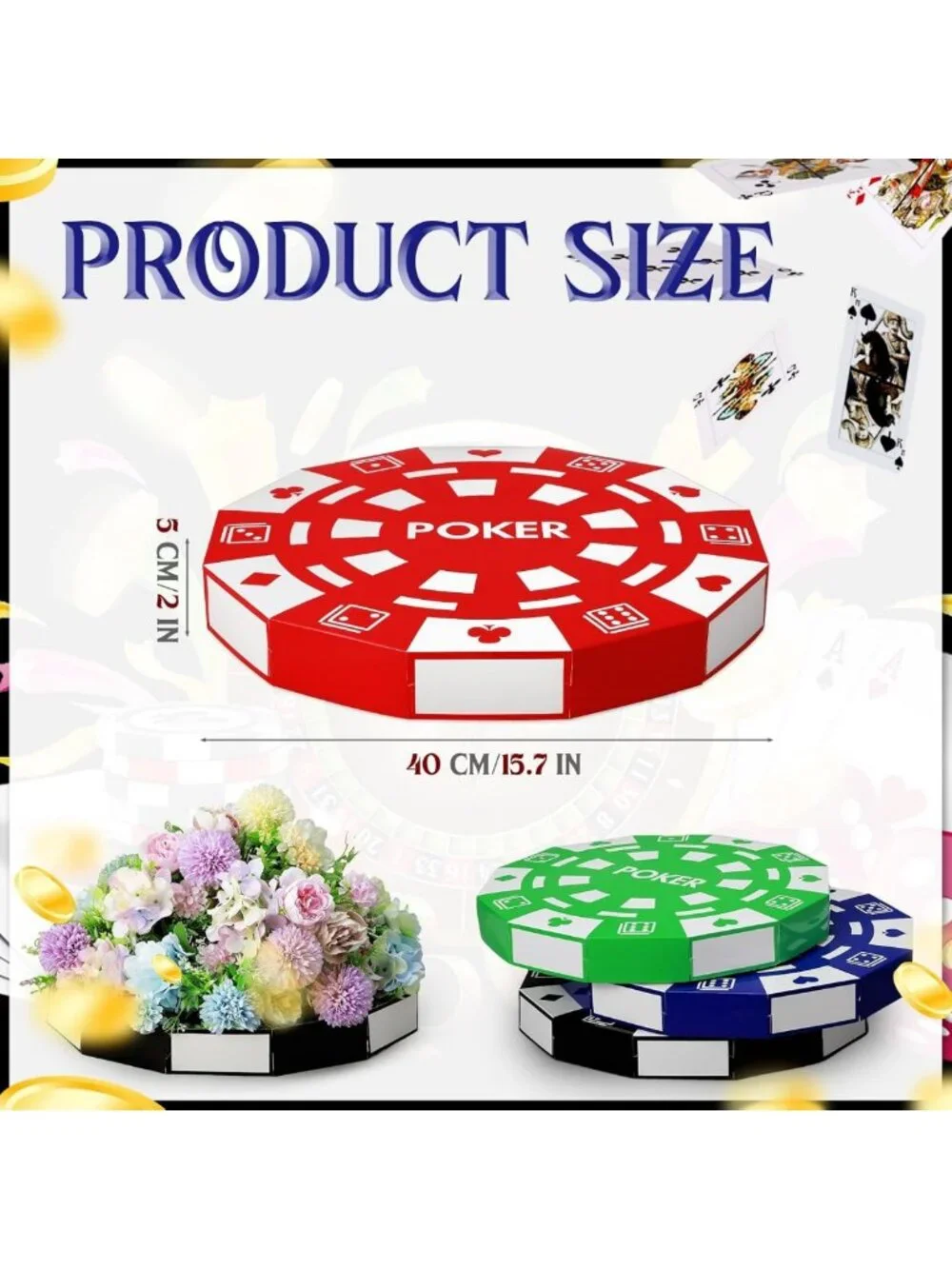Giant Casino Party Decor - 15.7